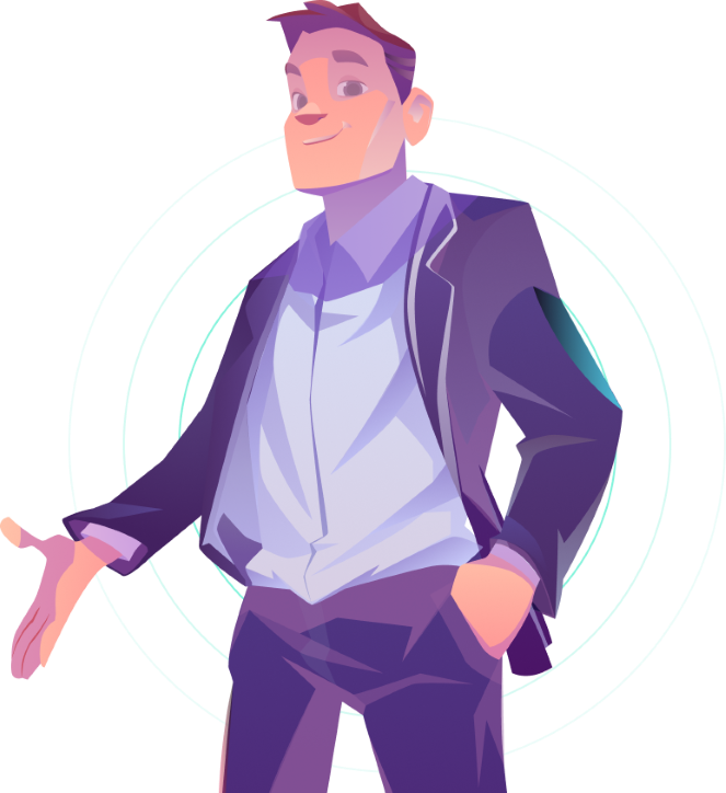 Персонаж в стиле иллюстрации